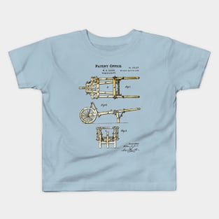 Wheelbarrow - US Patent Application Kids T-Shirt